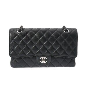 CHANEL Matrasse ChainShoulder 9.8" black A01112 shoulder bag